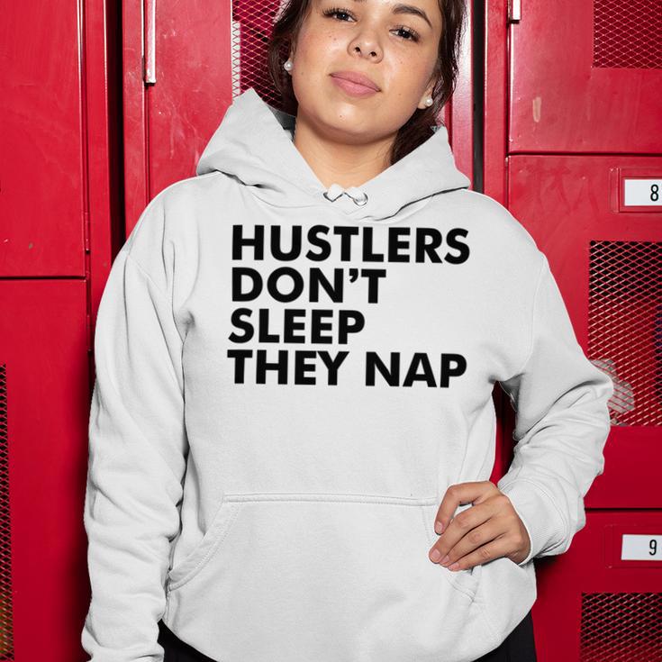 Hustlers Dont Sleep They Nap V2 Women Hoodie Funny Gifts