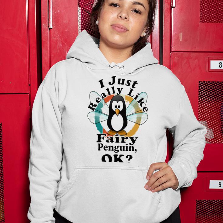 I Really Like Fairy Penguin Ok Women Hoodie Funny Gifts