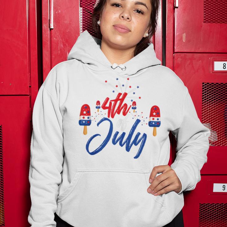 Memorial Day 4Th Of July Holiday Patriotic Ice Cream V2 Women Hoodie Funny Gifts