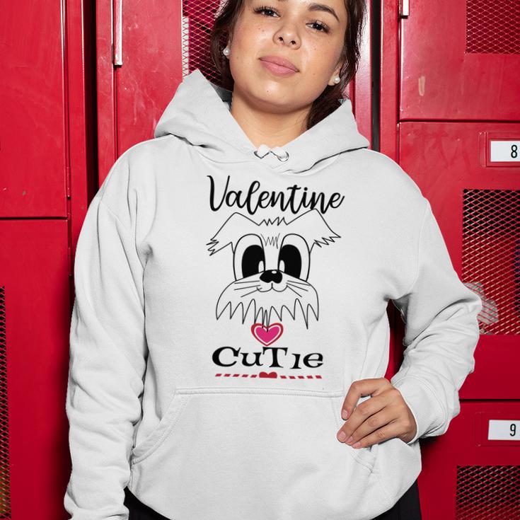 My Valentine Puppy Cutie Women Hoodie Funny Gifts