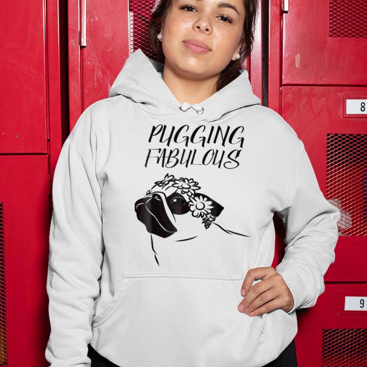 Pugging Fabulous Pug Lovers Women Hoodie Funny Gifts