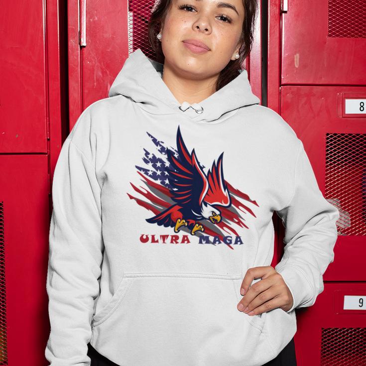 The Ultra Maga Is Back Women Hoodie Funny Gifts