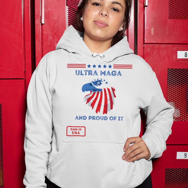 Ultra Maga And Proud Of It V12 Women Hoodie Funny Gifts