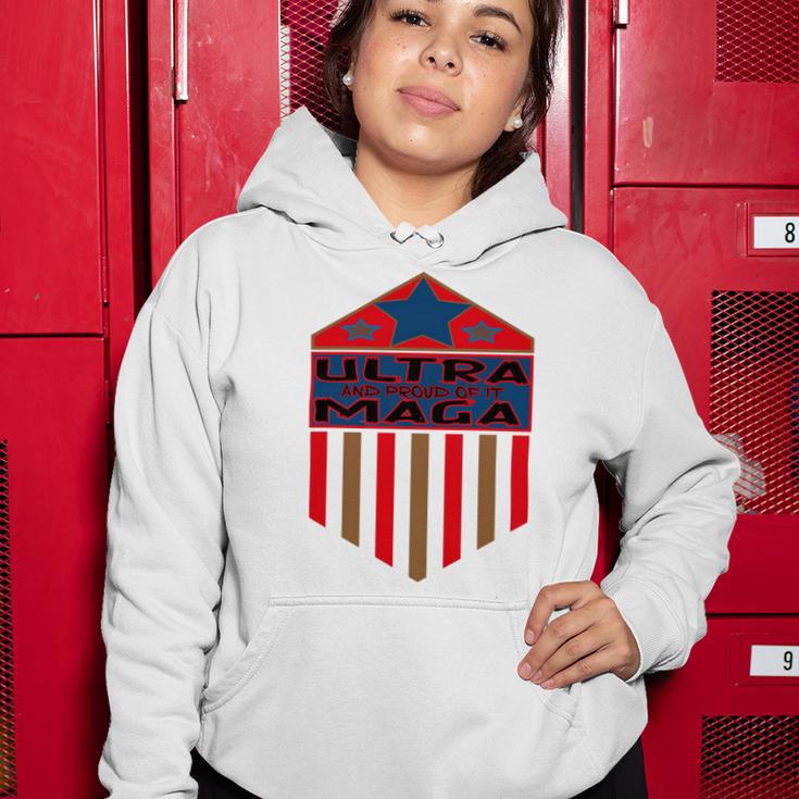 Vintageultra Maga And Proud Of It Women Hoodie Funny Gifts