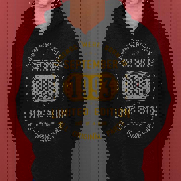 1993 September Birthday Gift 1993 September Limited Edition Women Hoodie