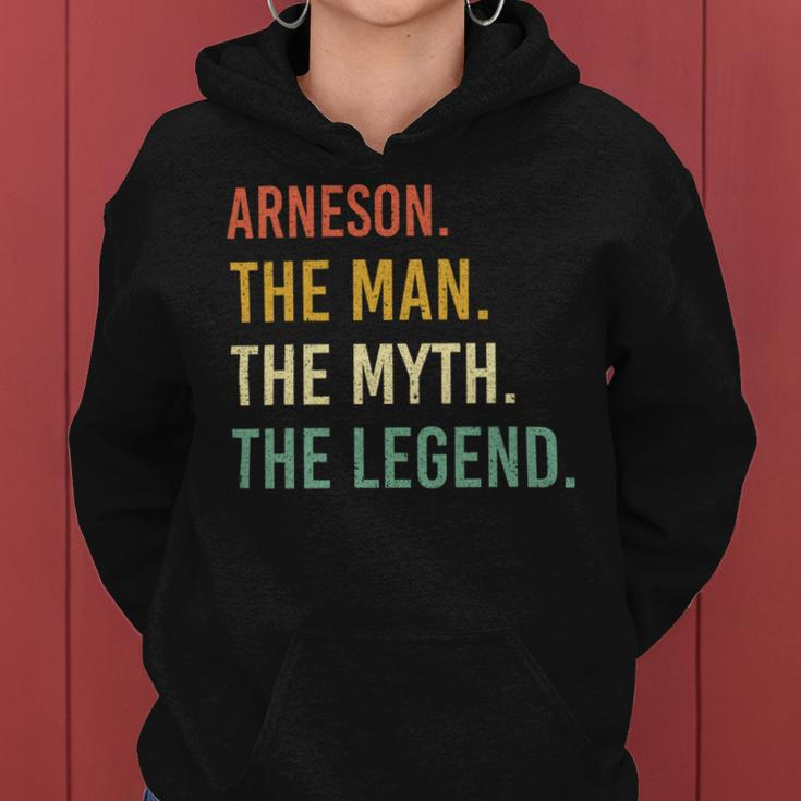 Arneson Name Shirt Arneson Family Name Women Hoodie