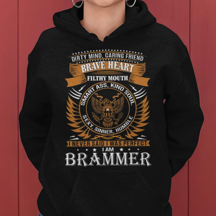 Brammer Name Gift Brammer Brave Heart Women Hoodie