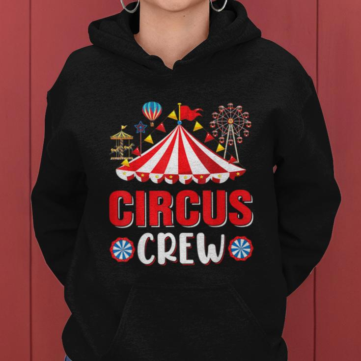 Circus Crew Funny Circus Staff Costume Circus Theme Party V2 Women Hoodie