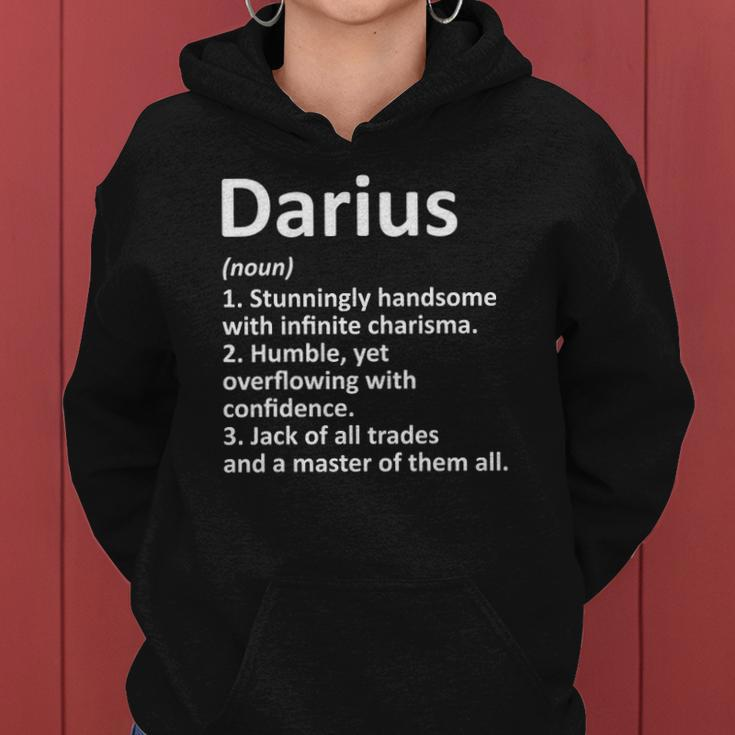 Darius Definition Personalized Name Funny Birthday Gift Idea Women Hoodie