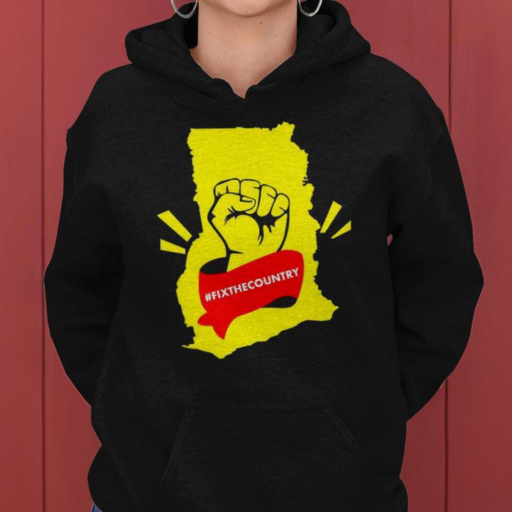 Fix The Country Ghana Vacation Gift Women Hoodie