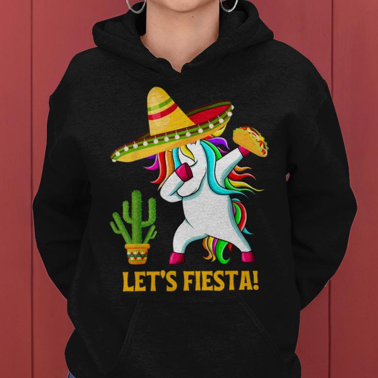 Funny Dabbing Taco Cinco De May Mexican Food V4 Women Hoodie