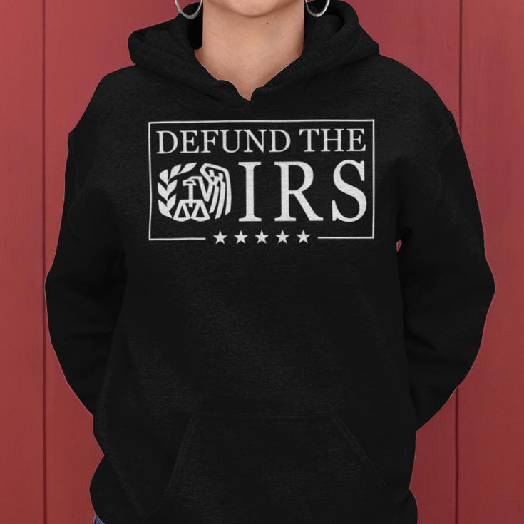 Funny Humor Irs Defund The Irs V2 Women Hoodie