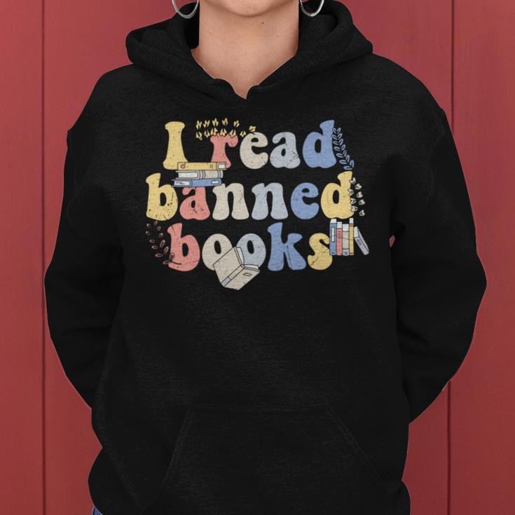 Funny I Read Banned Books Lovers Books Women Hoodie