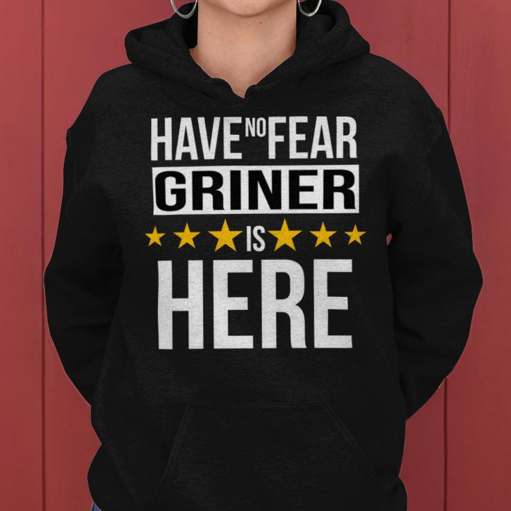 Have No Fear Griner Is Here Name Women Hoodie