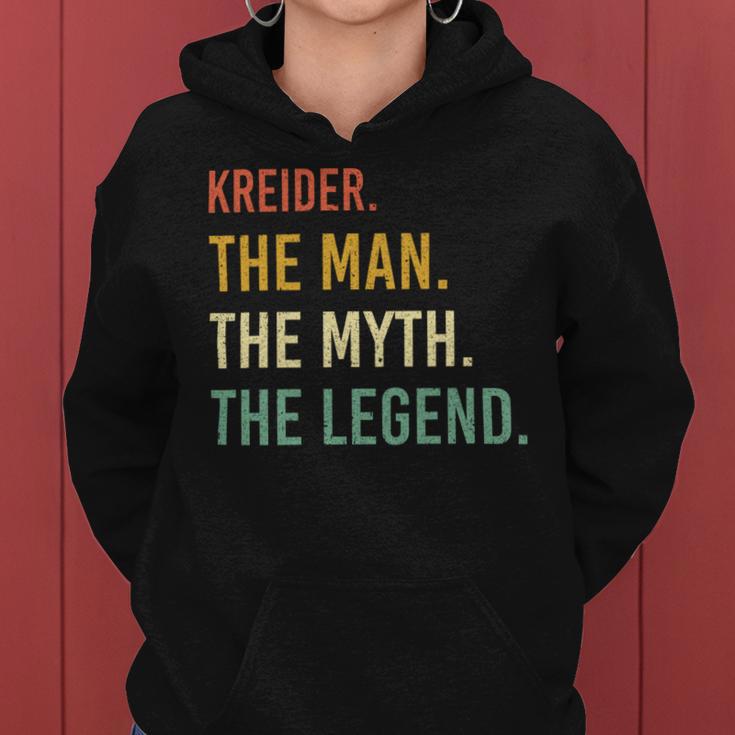 Kreider Name Shirt Kreider Family Name Women Hoodie