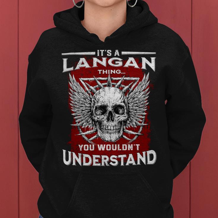 Langan Name Shirt Langan Family Name Women Hoodie