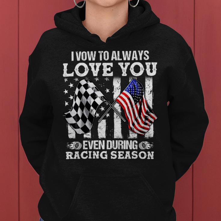 Love You During Racing Season Women Hoodie