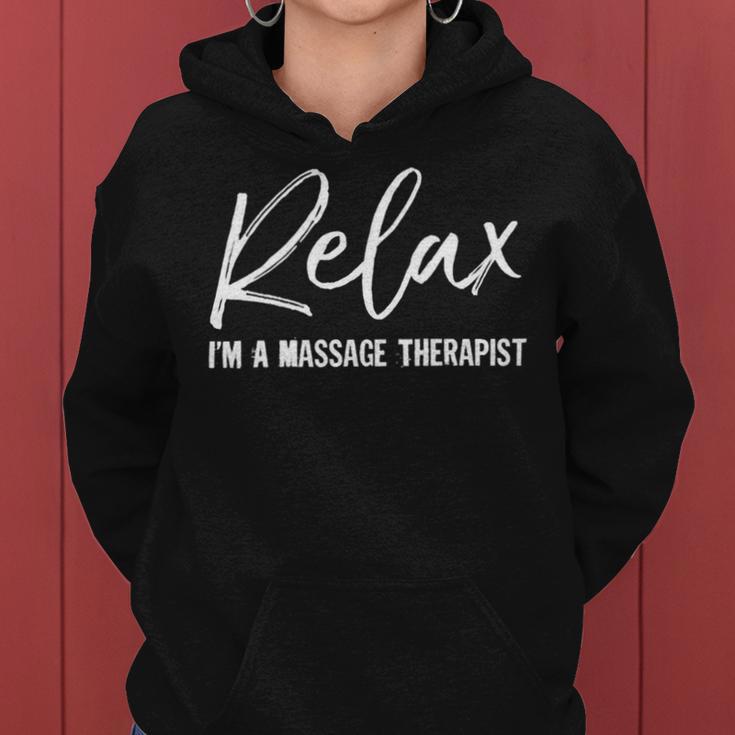 Massage Therapist V2 Women Hoodie