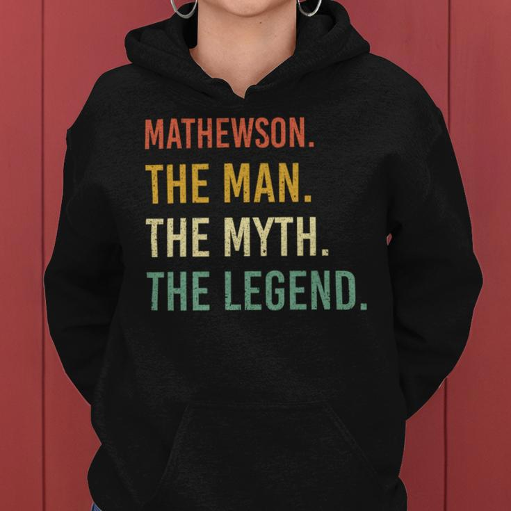 Mathewson Name Shirt Mathewson Family Name Women Hoodie