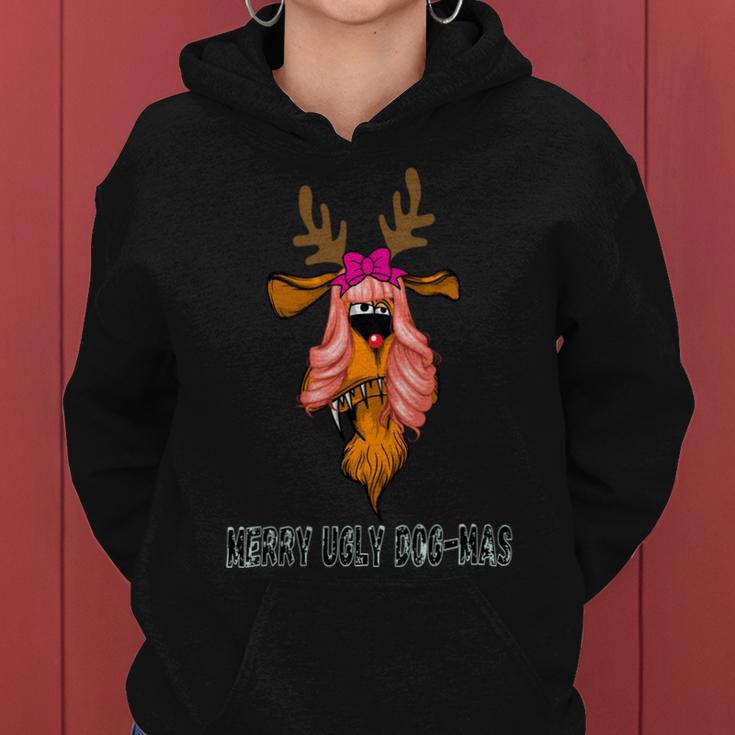 Merry Ugly Dog - Mas Women Hoodie