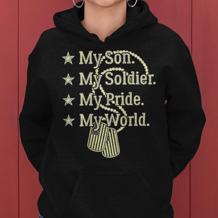 My Son Is A Soldier Hero Proud 712 Shirt Women Hoodie