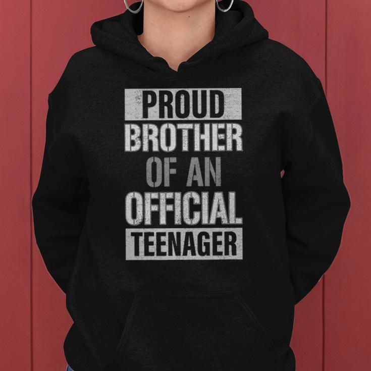 Official Teenager Brother 13Th Birthday Brother Party Gifts Women Hoodie