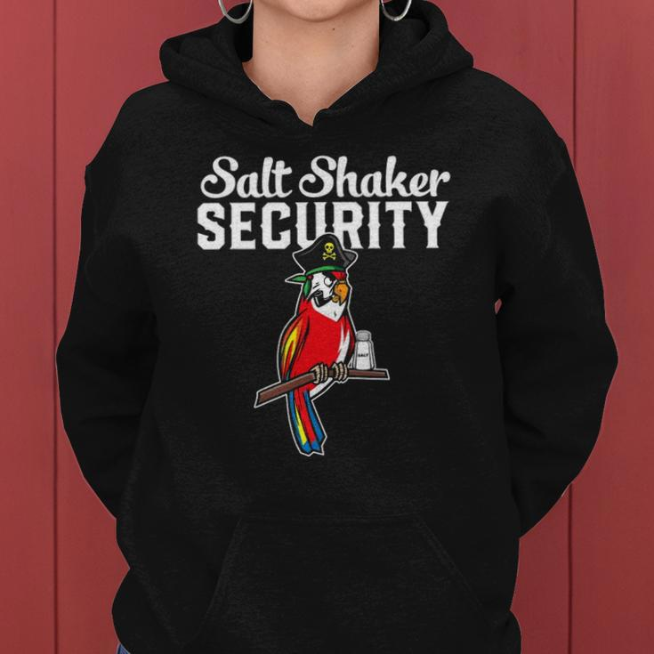 Pirate Parrot I Salt Shaker Security Women Hoodie