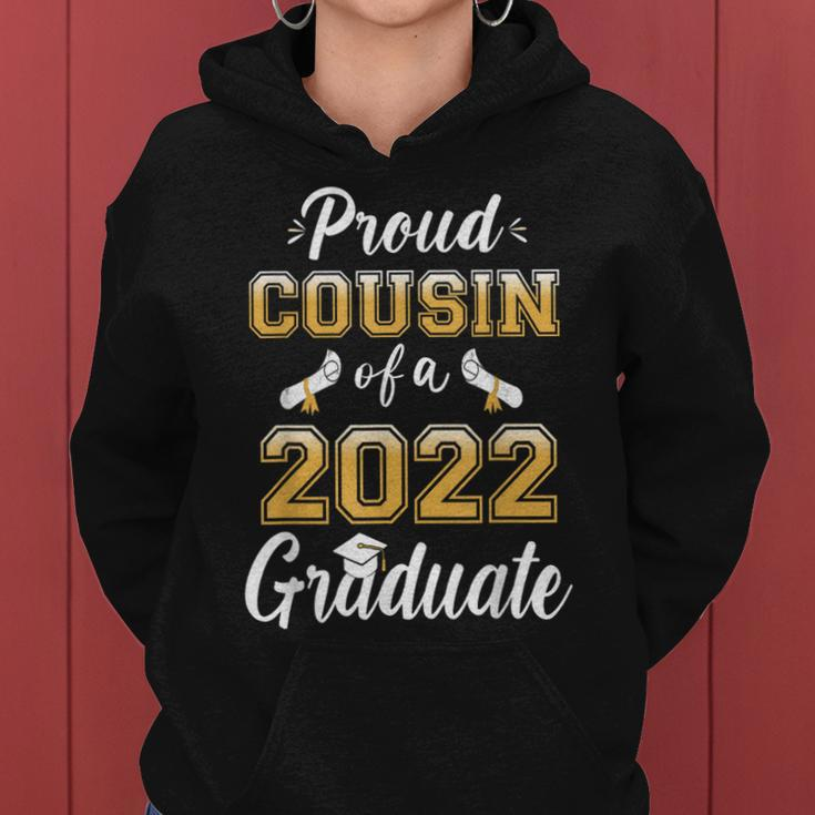 Proud Cousin Of A Class Of 2022 Graduate Senior Graduation Women Hoodie