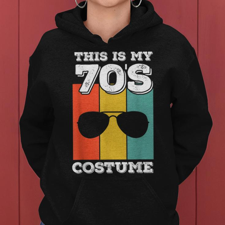 Retro 70S Costume | This Is My 70S Costume Women Hoodie