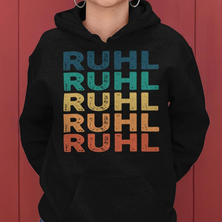 Ruhl Name Shirt Ruhl Family Name V3 Women Hoodie