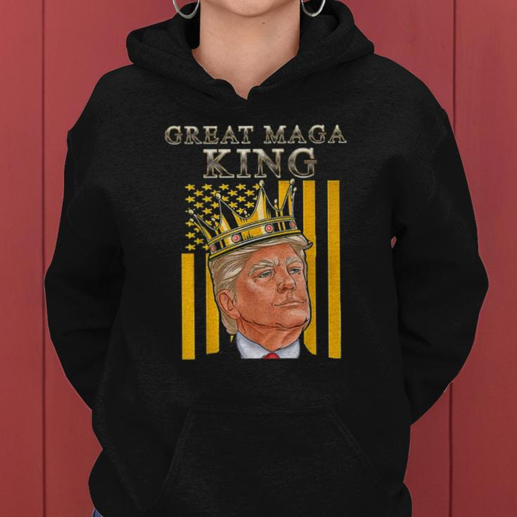 The Great Maga King The Return Of The Ultra Maga King Version Women Hoodie