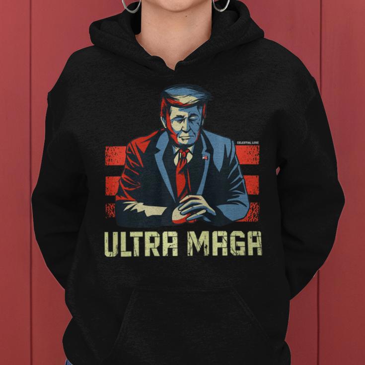 The Great Maga King Trump Ultra Proud Ultramaga Women Hoodie