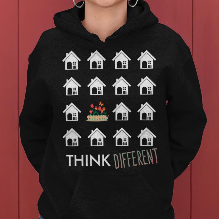 Think Different Build Gardens Not 558 Shirt Women Hoodie