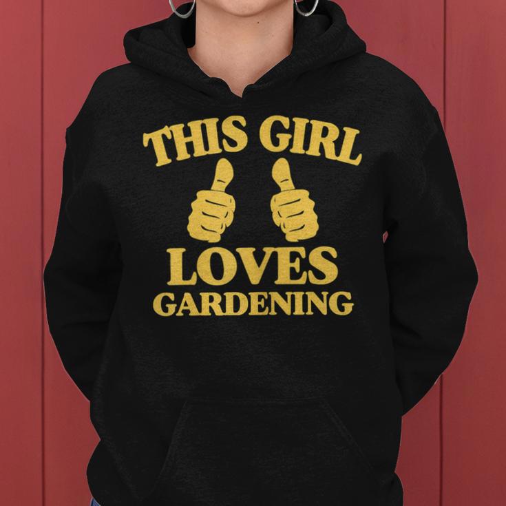 This Girl Loves Gardening Two Thumbs 554 Shirt Women Hoodie