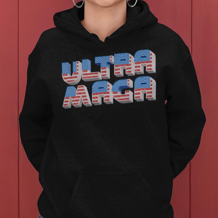 Ultra Maga Tshirt Proud Ultra Maga Make America Great Again America Tshirt United State Of America Women Hoodie