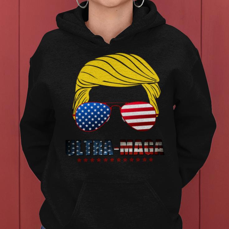 Ultra Maga Usa Maga Make America Great Again Women Hoodie