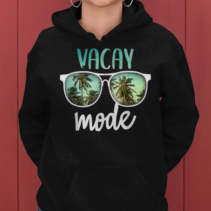 Vacay Mode Cute Vacation Summer Cruise Getaway Women Hoodie