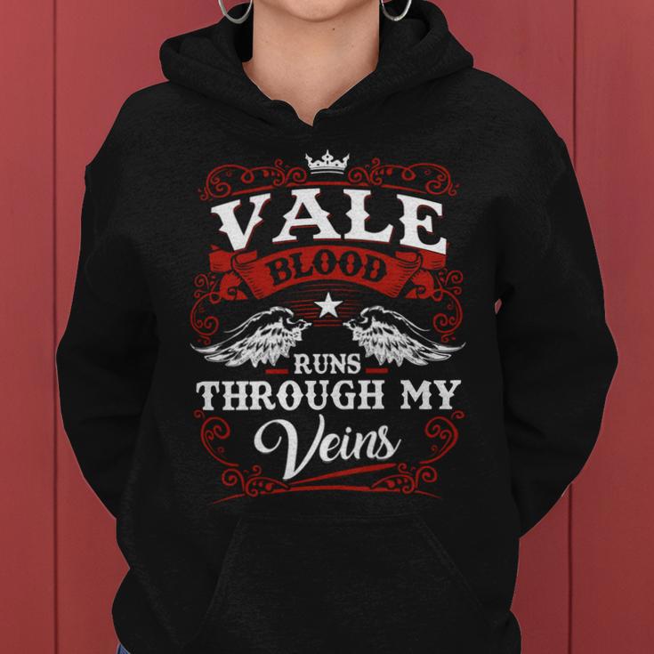 Vale Name Shirt Vale Family Name V2 Women Hoodie