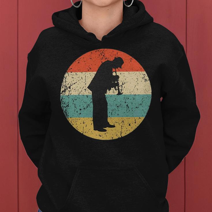 Vintage Trumpet Cool Retro Trumpet Player 164 Shirt Women Hoodie