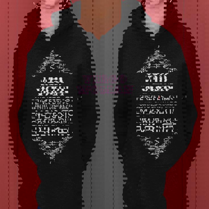 Virgo Woman The Sweetest Most Beautiful Loving Amazing Women Hoodie