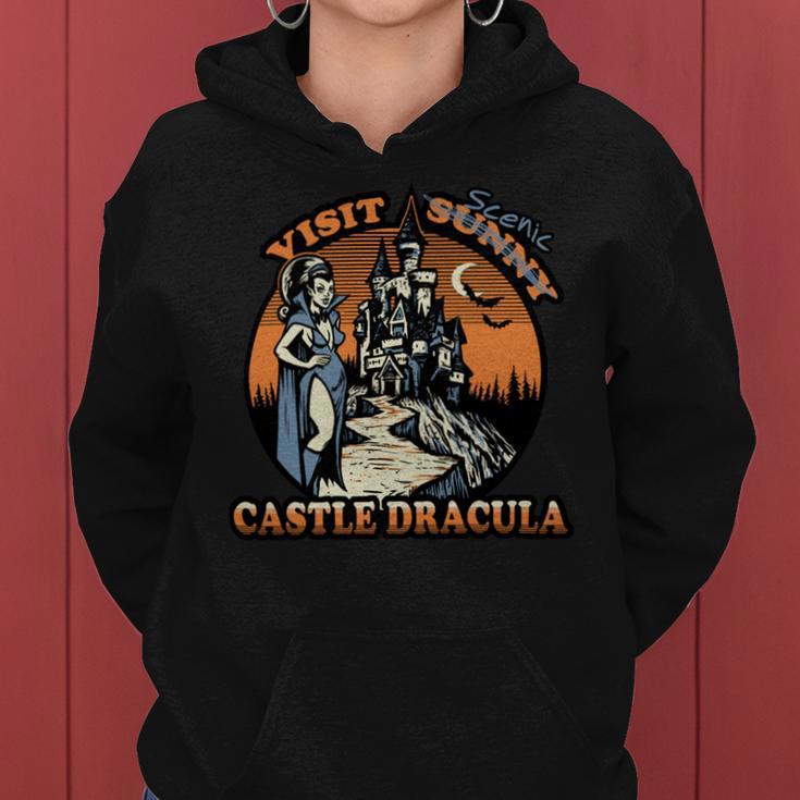 Visit Scenic Castle Dracula 220 Trending Shirt Women Hoodie