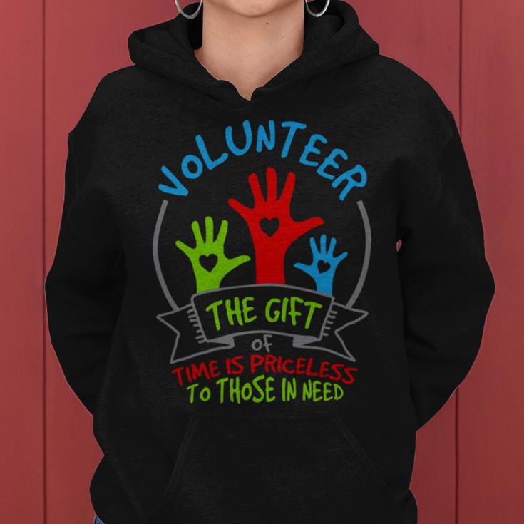 Volunteer - The Of Time Is Priceless 54 Trending Shirt Women Hoodie