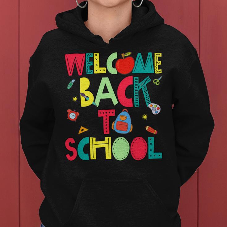 Welcome Back To School Happy First Day 488 Shirt Women Hoodie