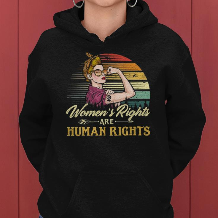 Womens Rights Are Human Rights Feminism Protect Feminist Women Hoodie