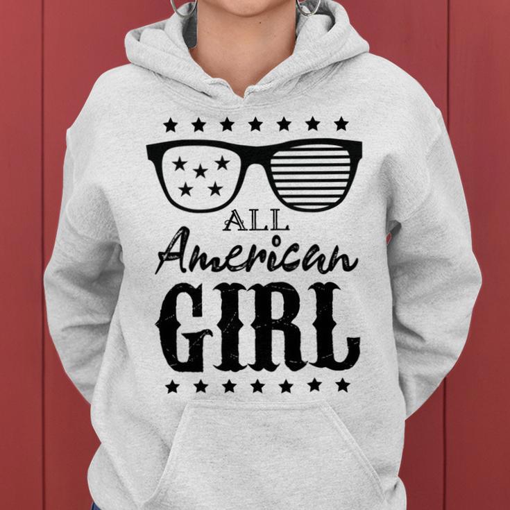 All American Girl 4Th Of July Family Matching Sunglasses Women Hoodie