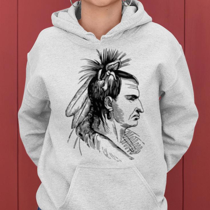 American Native Indian Graphics Women Hoodie