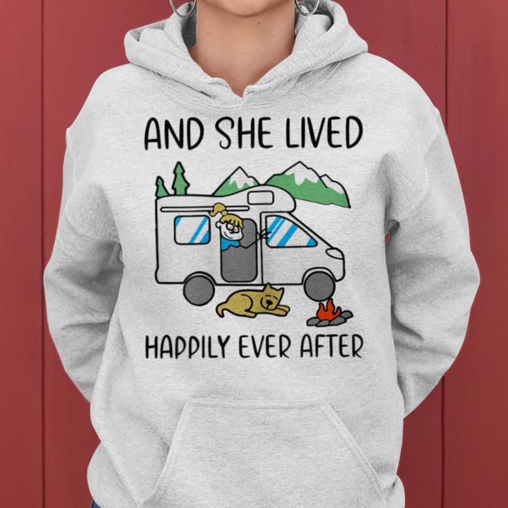 And She Lived Happily Ever After Women Hoodie