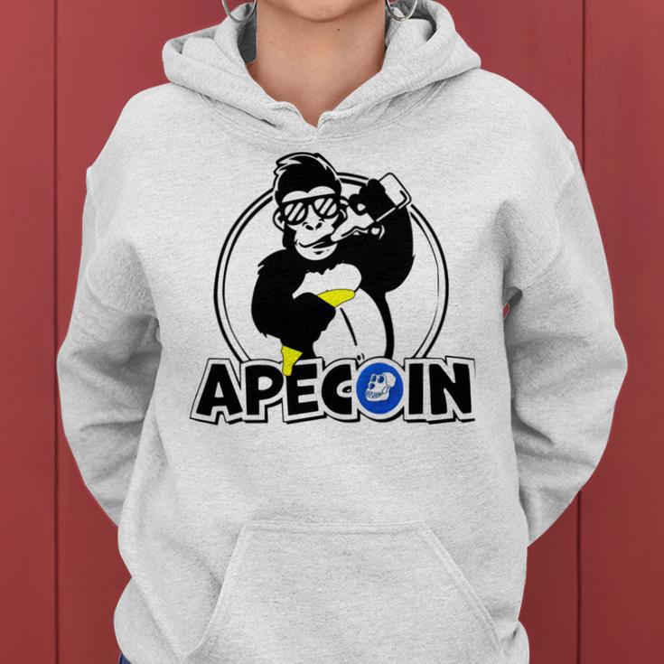 Apecoin Funny Women Hoodie