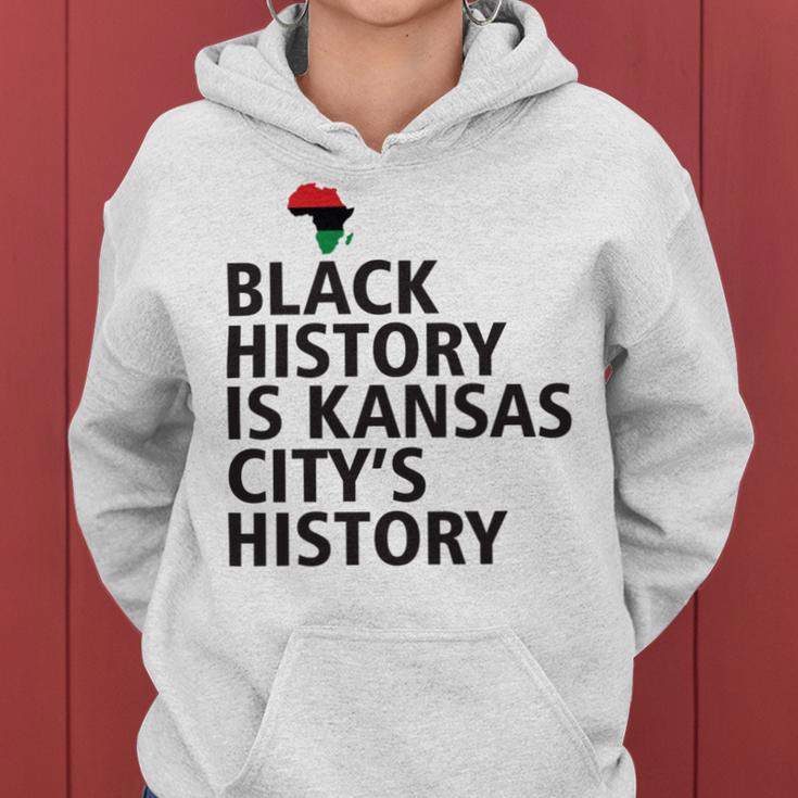 Black History Is Kansas Citys History Women Hoodie