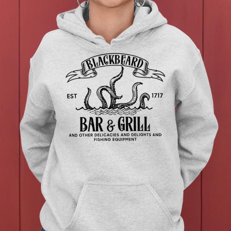 Blackbeards Bar And Grill Est Women Hoodie